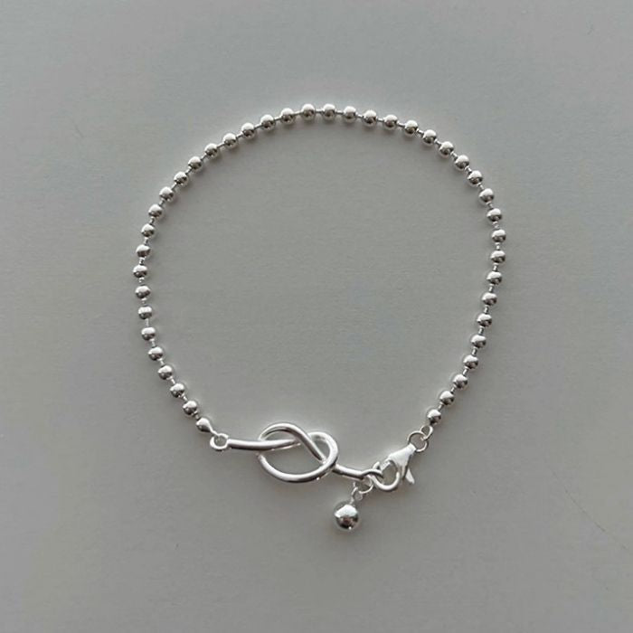 Armband Knüpfen Silber