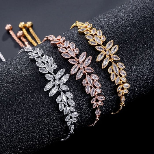 edelstahlarmband-damen-316l-edelstahl-elegantes-blatt-marquise-zirkon-verstellbares-armbandchen