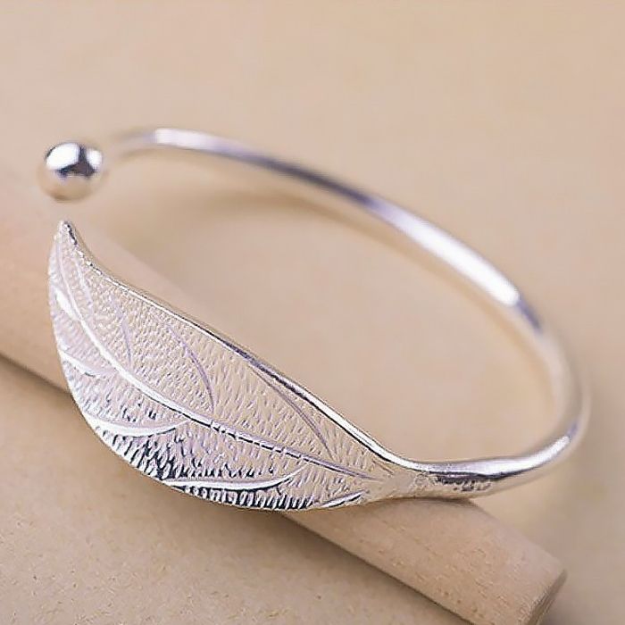 edelstahlarmband-damen-316l-edelstahl-silber-farbe-manschette-armband-open-leaf-shaped-einstellbar