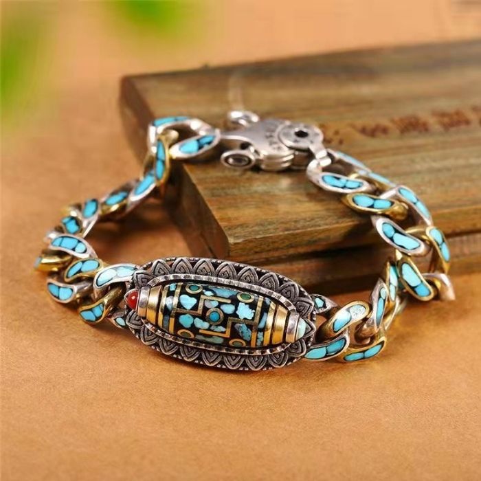 edelstahlarmband-damen-herren-316l-edelstahl-versilbertes-gewinde-neun-osen-perlen-armbander