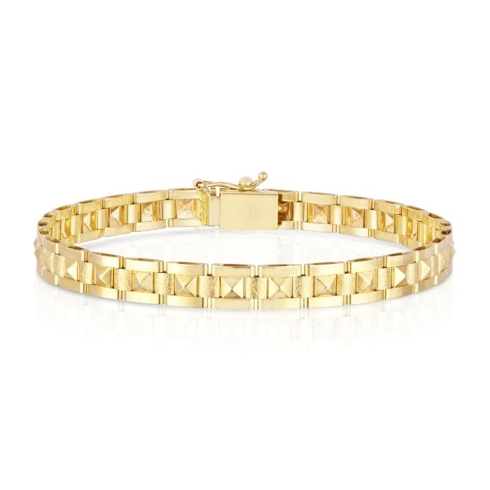 Gold Armband Damen Echt 14K 