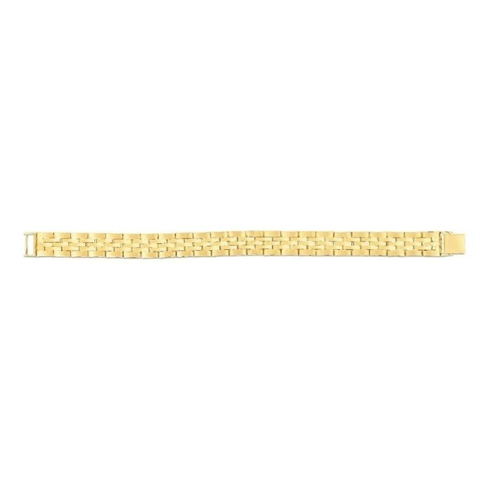 Gold Armband Herren 14K Gelbgold