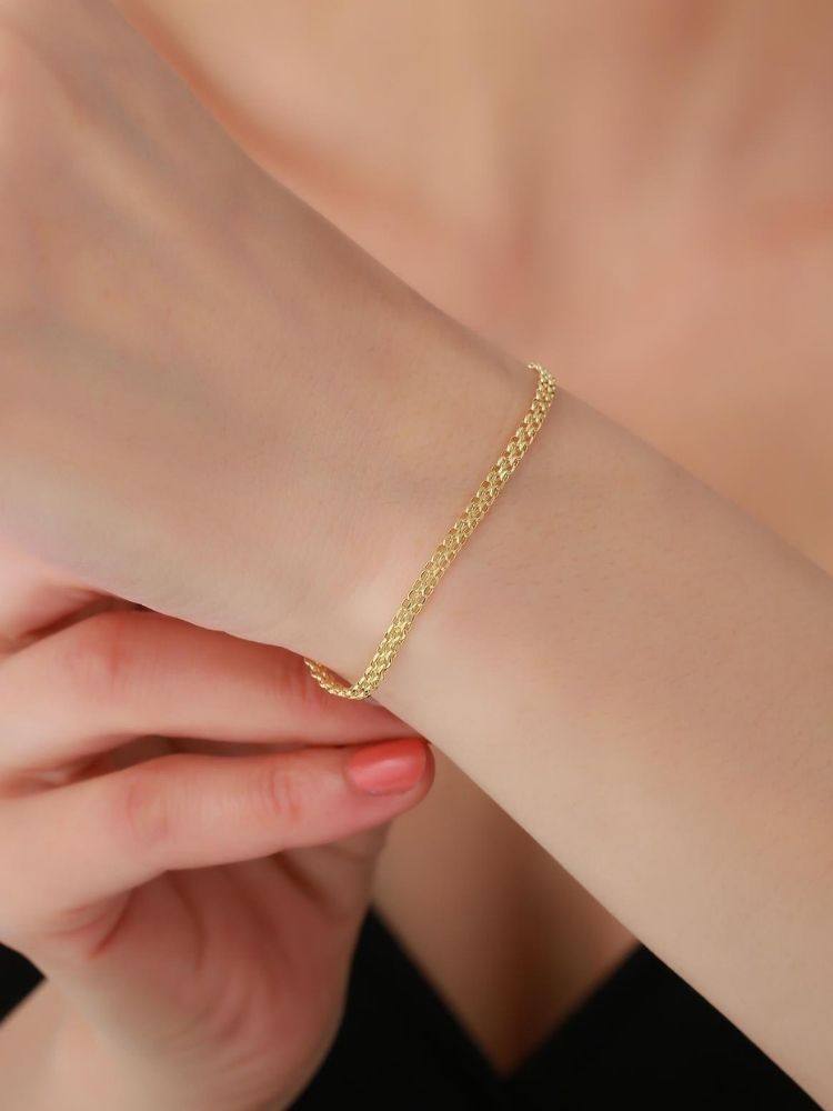 goldarmband-damen-585-14-karat-gold-feines-maschenarmband-3mm-gestempelt