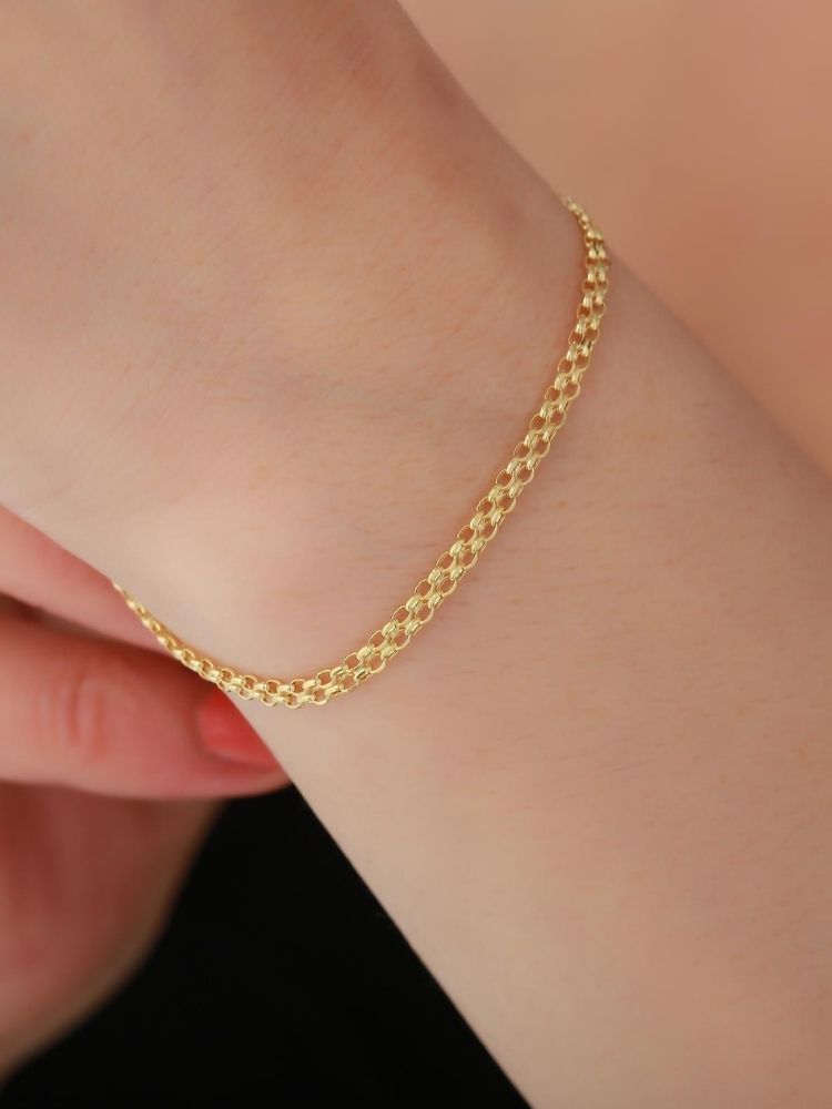 goldarmband-damen-585-14-karat-gold-feines-maschenarmband-3mm-gestempelt