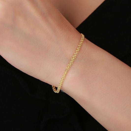 goldarmband-damen-585-14-karat-gold-feines-maschenarmband-3mm-gestempelt