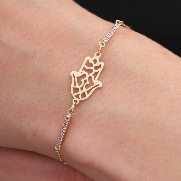 goldarmband-damen-585-14-karat-gold-hand-der-fatima-hamsa-hand-charm-schutzarmband