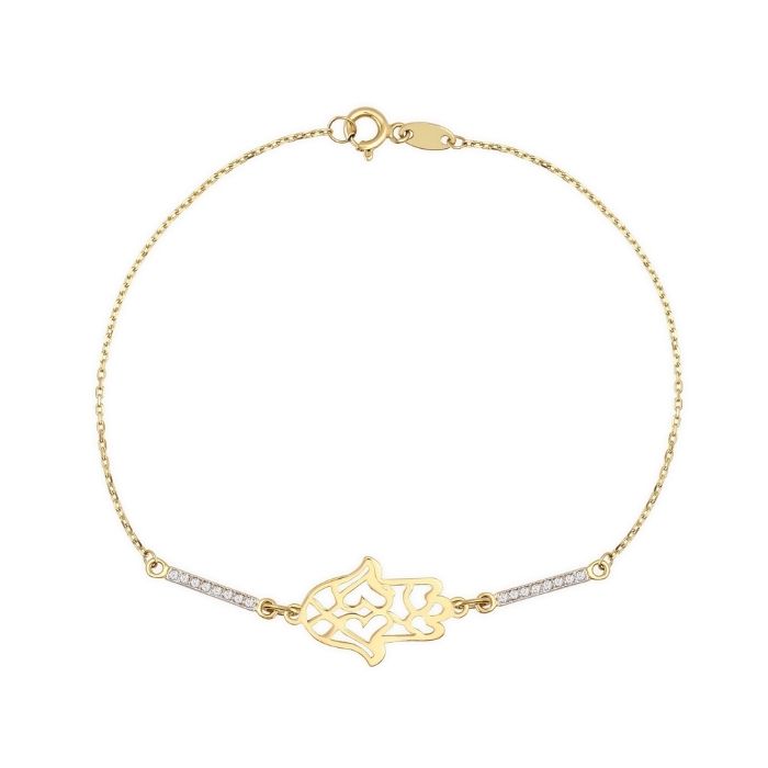 goldarmband-damen-585-14-karat-gold-hand-der-fatima-hamsa-hand-charm-schutzarmband