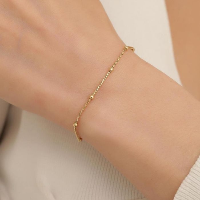  Analyzing image     goldarmband-damen-585-echt-14-karat-gold-bulk-tondo-armband-goldperlen