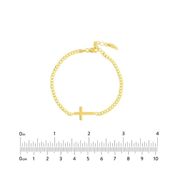 goldarmband-damen-585-echt-14-karat-gold-heilig-gold-kreuz-armband