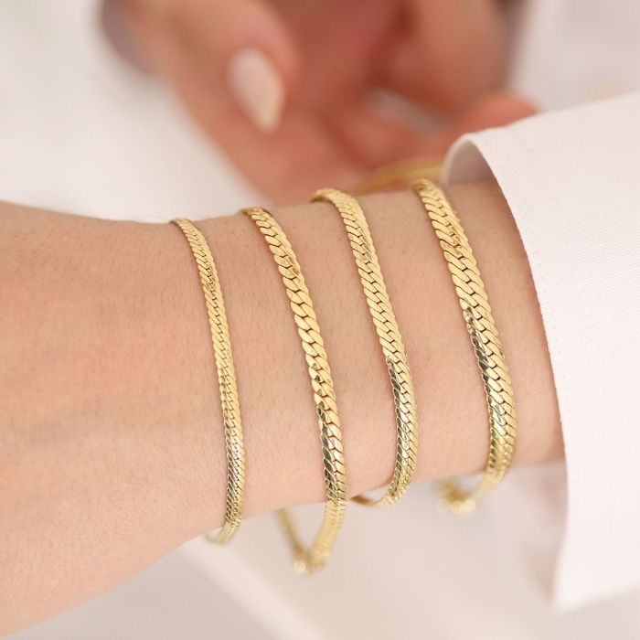 goldarmband-damen-585-echte-14-karat-gold-italienische-schlangenkette-fischgrat-kettenarmband