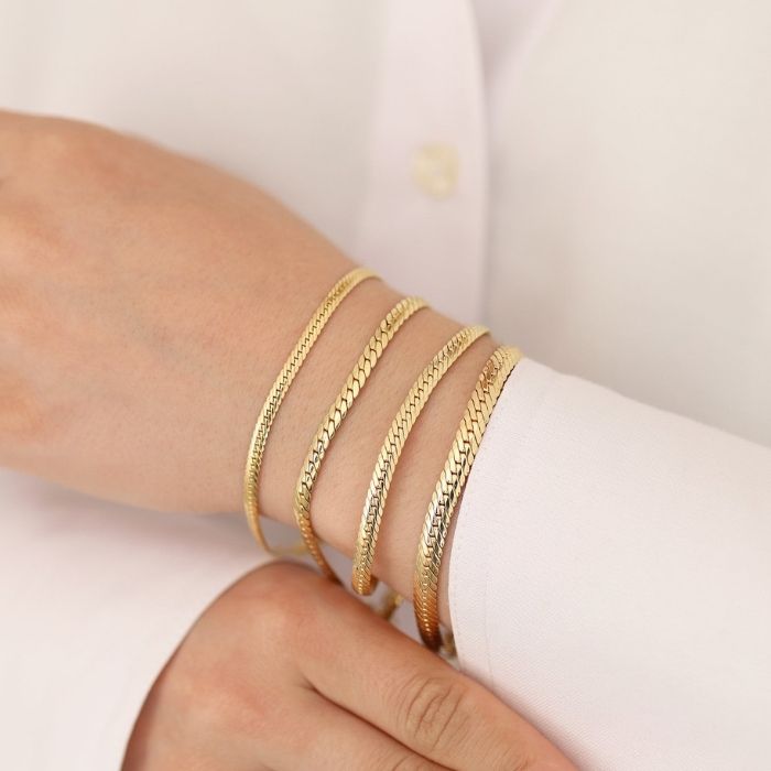 goldarmband-damen-585-echte-14-karat-gold-italienische-schlangenkette-fischgrat-kettenarmband