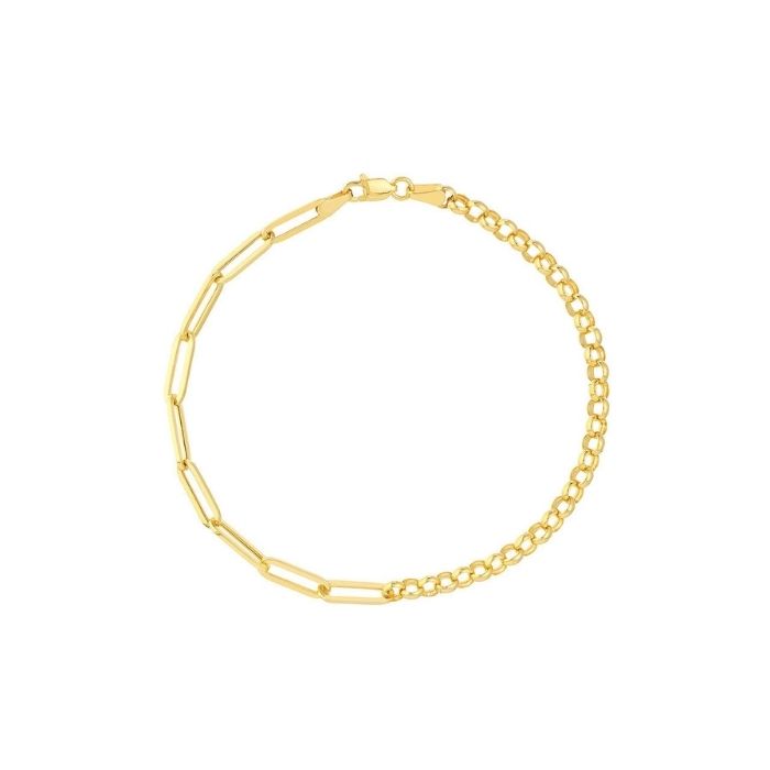  Analyzing image     goldarmband-damen-585-karat-3_8mm-buroklammer-_-rolo-kette-armband-echt-14k-gelbgold-7.5-zoll