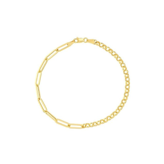  Analyzing image     goldarmband-damen-585-karat-3_8mm-buroklammer-_-rolo-kette-armband-echt-14k-gelbgold-7.5-zoll