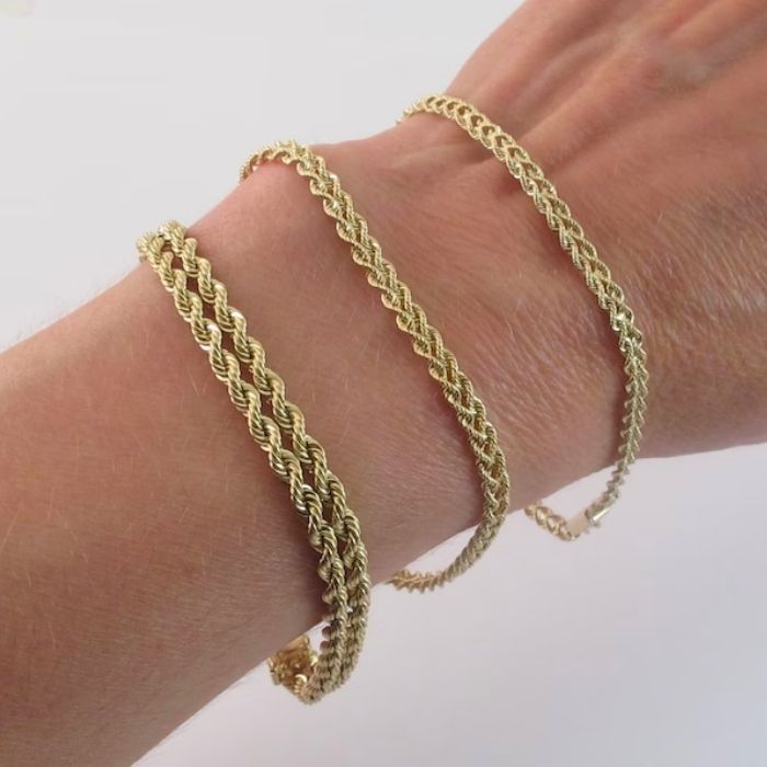     goldarmband-damen-585-karat-gold-armband-damen-14k-solid-gelb-gold-seil-armband-fur-damen