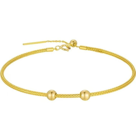 goldarmband-damen-750-gold-armband-18kgelbgold-armband-einfaches-verstellbare-kette-schmuck