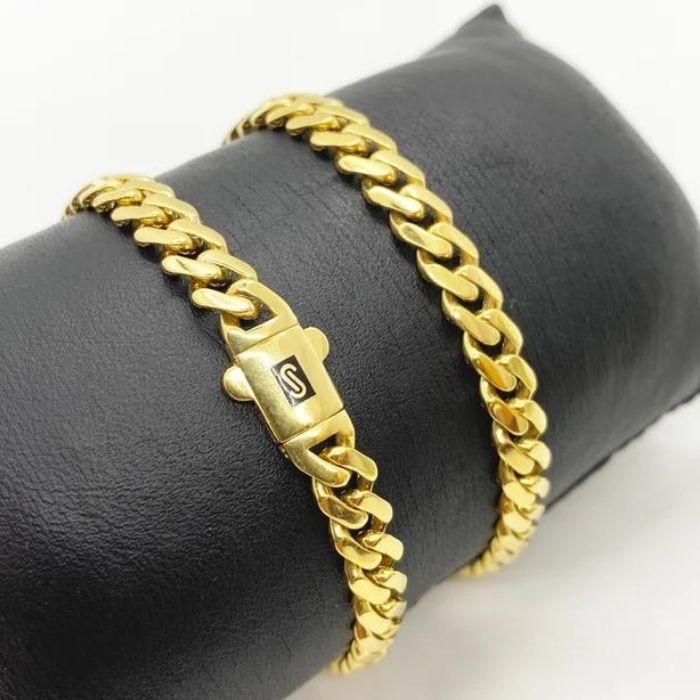       goldarmband-damen-herren-417-karat-gold-cuban-link-10k-gold-miami-cuban-plain-link-armband