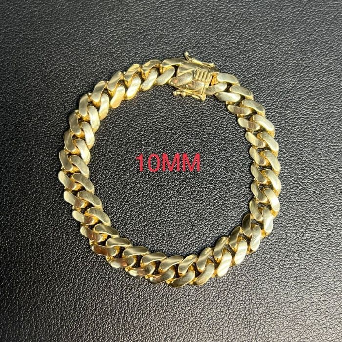     goldarmband-damen-herren-585-14-karat-gelbgold-miami-kubanisches-kettenarmband-armband-19gr-15gr