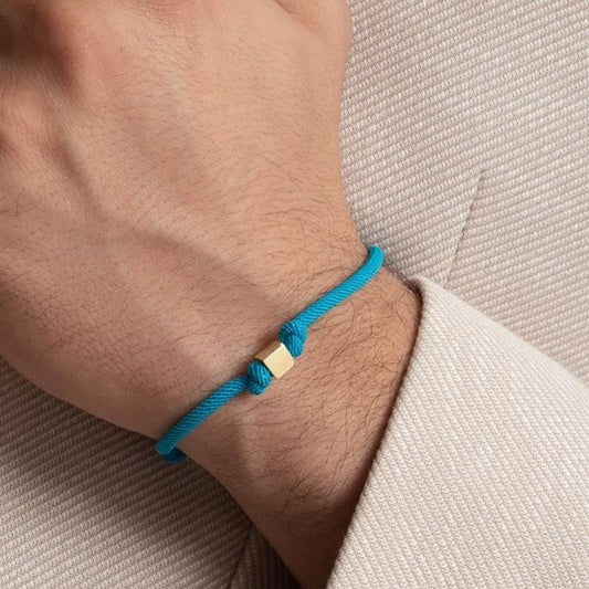 goldarmband-herren-585-14-karat-gold-herren-wurfelarmband-mit-blauem-armband-herren-goldarmband-585-0.50-gramm