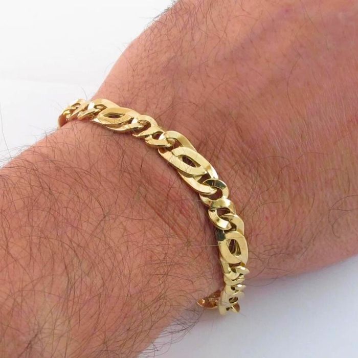 goldarmband-herren-585-karat-gold-herren-armband-14k-gold-herren-tigerauge-glieder-armband-21cm-14gr