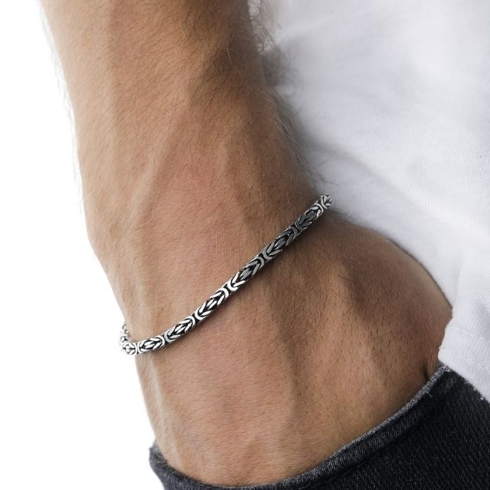 konigskette-armband-silber-herren-s925-echt-kettenarmband-byzantinisches-armband-minimalist-schmuck