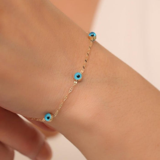 nazar-armband-gold-585-14-karat-gold-blau-5-augen-verspiegeltes-armband