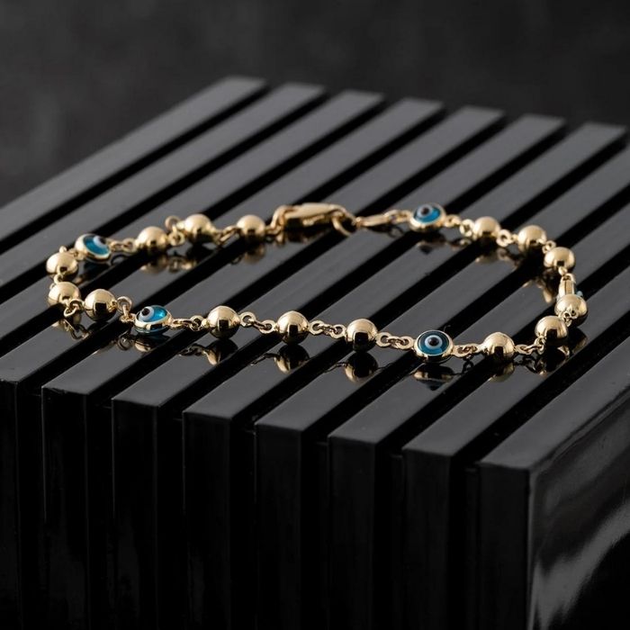 nazar-armband-gold-585-14-karat-gold-boses-auge-hummerklaue-gelbgold-schmuck