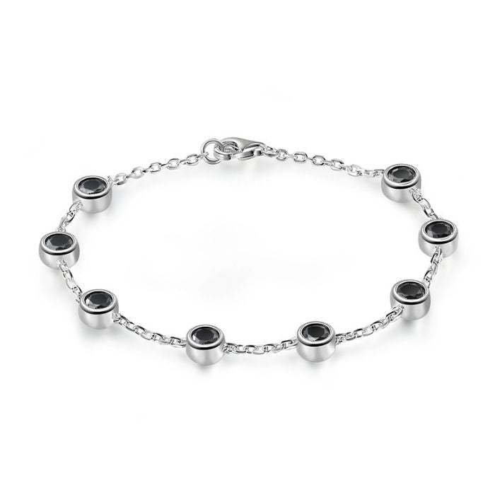 Silberarmband Damen 0.3CT Moissanit