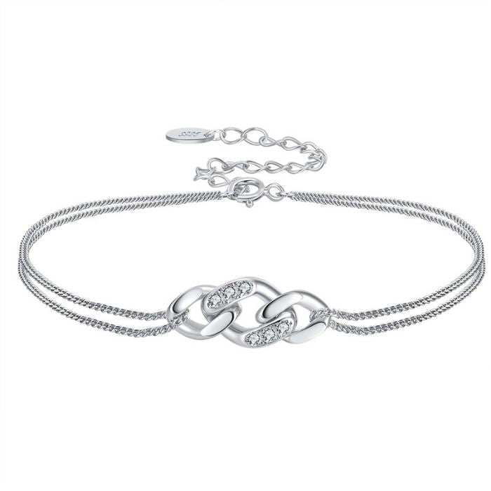 silberarmband-damen-echte-925-sterling-silber-doppellagig-unendlich-verstellbare-kette