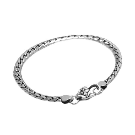 Silberarmband Herren Echte