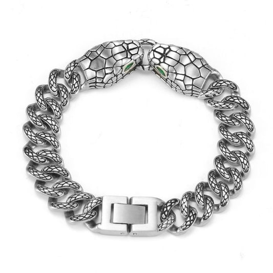 wikinger-armband-herren-326l-edelstalh-carved-schlange-kette-armband